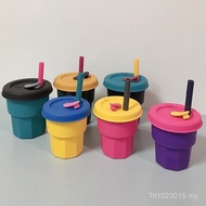 Female Coffee Cup Straw Cup High-value Portable Cup Water Cup Influencer Silicone Genuine insminnow 