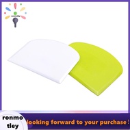 2 Pieces Dough Scraper Bowl Scraper Food-Safe Plastic Dough Cutter Flexible Plastic Scraper Practica