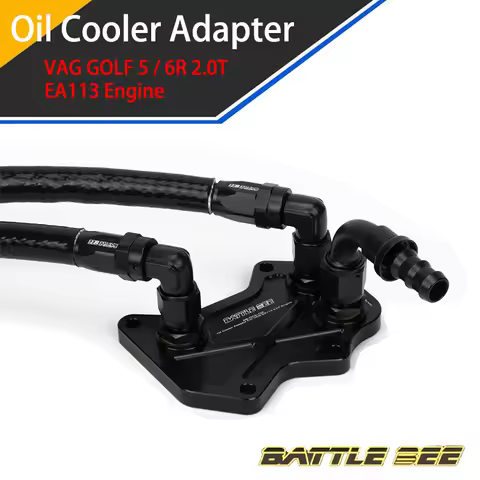 Battle Bee Auto Accessories Oil Cooler Adapter Car Performance Modification Radiator For Volkswagen 