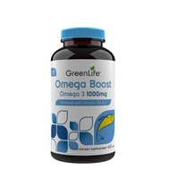 Greenlife Omega Boost + Omega 3 1000mg + Vitamin D3 + Vitamin E