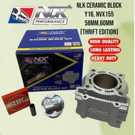 NLK PERFORMANCE SUPER CERAMIC BLOCK Y16ZR,NVX155 58MM,60MM,63MM  (THRIFT EDITION )