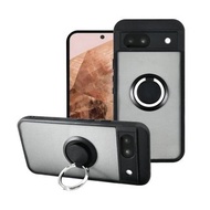 CASE SHOP Google Pixel 8a 指環支架站立保護殼-黑