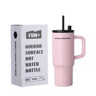 Portable 710ml Thermos Mug  316 Steel Inner  Straw + Handle  Compact & Durable