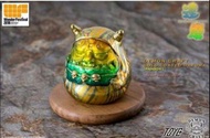 全新罕有品 超少量限定生產 TOYZEROPLUS Demon CRAFT Rainbow  匠鬼 流金達磨 彩虹版本 全手工金箔拼貼 附胡桃木底座 限定卡 木盒
