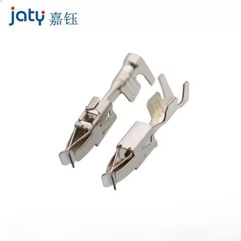 100pcs 964286-1 Large Two-flap Terminal Engine Fuel Injector 3.5 Female Pin Phosphor Bronze DJ623-E3