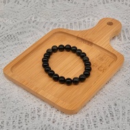 黑耀石 水晶 手鏈 8mm