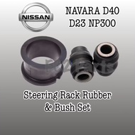 OEM Thailand 1car 3pcs Nissan Navara D40 NP300 D23 (2004-2025) Steering Rack Rubber & Bush Set