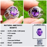 Amethyst Quartz Amethyst Stone Ring Good Quality