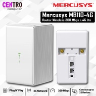 Mercusys MB110-4G Wireless Router 300 Mbps n 4G Lte