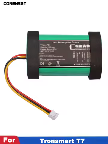3.6V 3200mAh Replacement Battery For Tronsmart T7 T1 Bluetooth Speaker 360 degree Surround Parts Acc