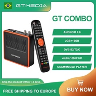 J49 GTMEDIA GT COMBO Box 4K 8K HD 4:2:2 9.0+DVB-S2X/T2/C Satellite TV Receiver Decoder 2GB+16GB GTC Box