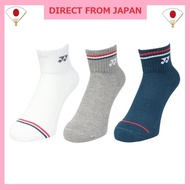 "3 Pair Set" Yonex YONEX Tennis Wear Women's Women's Ankle Socks 3P Special Order Limited 29222Y 202