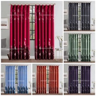 LANGSIR PINTU TINGKAP / CURTAIN WINDOW / KAIN TINGKAP / DAPUR / PINTU / Semi Blackout