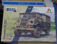 全新-factory seal-Italeri-233-1/35-Chevrolet 15-CWT -Truck-M-077
