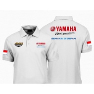 POLO YAMAHA Indonesia KERAH Polo shirt 100%Cotton Men's short sleeve polo shirt S-3XL