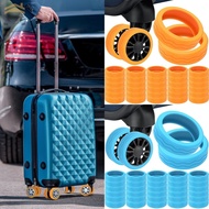32Pcs Luggage Wheels Cover Silicone Luggage Wheel Protectors Anti Scratch Luggage Caster Cover Washable Suitcase Wheels Cover  SHOPSKC0404