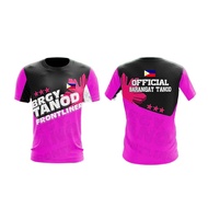 【Free Custom Name & Number】Barangay Official Full Sublimation T-shirt 3D T-Shirt Breathable Short Sl