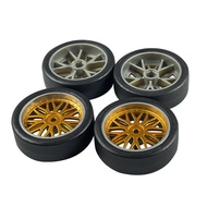 4pcs nâng cấp Lốp Drift bánh xe la0034 cho LDR/C LD-A86 1/18 On-road xe RC Mô Hình thay thế phụ kiện