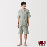 MUJI Men Wearable Piled Towel S/Slv Pajamas