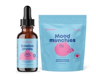Genius Drops and Saffron Gummies for Kids