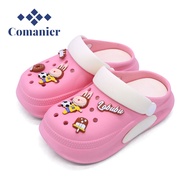 Comanier Sandal Anak FUJI Baim Perempuan Sandal Kodok Anak Sepatu Wedges Platform EVA