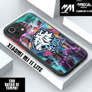Soft Case 4D Xiaomi Mi 11 Lite - Casing 4D Xiaomi Mi 11 Lite Terbaru Megacase [Evos] Silikon Hp Xiao