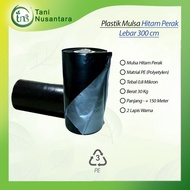 Plastik Mulsa Pertanian Plastik Mulsa Hitam Perak 1 Roll Arf
