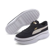24cm US7.5 UK5 EUR38  正品公司貨 Puma Deva Suede 麂皮 黑色 厚底 老爹鞋