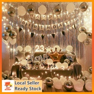 Birthday Balloon Decoration Set INS Happy Birthday Party Decoration Set Birthday Background