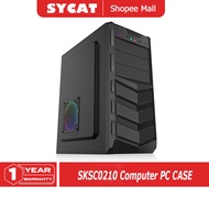 【COD】 YCAT-2158/2168 Gaming Computer Case Matx (Micro atx) PC Case Desktop Case CPU Case ATX Case