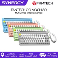 Fantech Wireless Keyboard Mouse Combo Go MOCHI 80 WK897 with 80 Keys, 2.4GHz Wireless Connection for