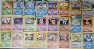1999年初代 寶可夢咭 pokemon card (美版)共61張
