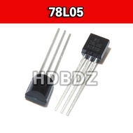 50pcs WS 78L05 WS78L05 TO-92 5V/0.1A Three-End Voltage Regulator Tube Triode IC