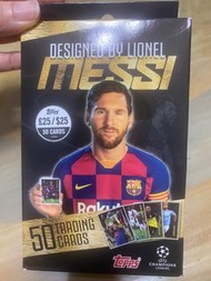 美斯盒卡 Messi topps cards