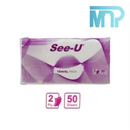 TISSUE TRAVEL PACK 50s