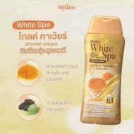 ครีมอาบน้ำ มิสทีน ไวท์ สปา โกลด์ คาเวียร์ White Spa Gold Caviar Shower Cream 200ml.