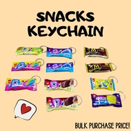 [SG] 10pcs Snacks Keychain Customised Gift Ideas Xmas Tibits Gifts