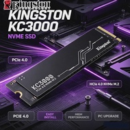 Kingston | Kingston KC3000 M.2 2280 PCIe4.0 NVMe SSD 1TB 2TB 4TB High Performance Internal Drive For