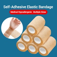 Sports Kinesiology Tape Self-Adhesive Cohesive Bandage Elastic First Aid Wrap Muscle Support