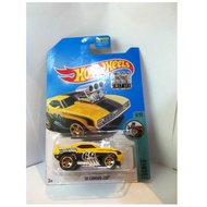 Hot Wheels. 2017 Tooned Mini Collection - 3. 69 Camaro Z28. Yellow Treasure Hunts by MATTEL