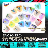BOGO/BIKKO BKK-05 VISOR CRYSTAL RED/GREEN/YELLOW/GOLD/RAINBOW/PINK/TURQUOISE/PURPLE/ORANGE,SIANG-MAL