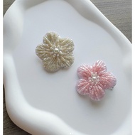 Eileen | Beaded Flower Hair Clip