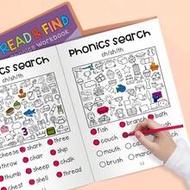220 Sight Words Workbook For Kids,32Pages Thickened A4 Paper Word Puzzle Game,Read And Find Phonics 
