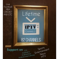 IPTV channels Lifetime for Android tv, android box, android smart phone and iOS