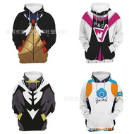 Pokémon Hoodie 3D Print Coat unisex Sweater Outerwear