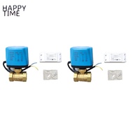 V4Tuya WiFi Smart Valve บอลวาล์วไฟฟ้าอัจฉริยะตั้งเวลาเปิด-ปิดน้ำพร้อมระบบ Smart Life สำหรับ Alexa