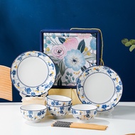 Gift ceramic dish set, gift ceramic dish set, ceramic dish gift set