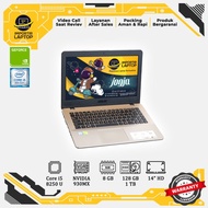 LAPTOP DESAIN ASUS CORE i5 RAM 8/SSD 120 GB+HDD 1 TB NVIDIA 930 MX