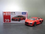 TOMY TOMY TOMICA TOMICA 39 O * Di AUD * I R8 Toy Model Car