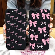 For VIVO Y81 Y81i Y81S Y83 Y85 Y89 High-grade pink bow Simple Fashion Wave Casing